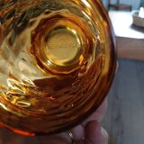 7 vintage water glasses "Pernod S.A."