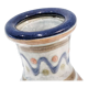 Candle holder with handle and vintage '80 cup in glazed ceramic. Signed Vilá Clara. In perfect condition.