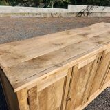 Old oak sideboard natural raw wood trade furniture