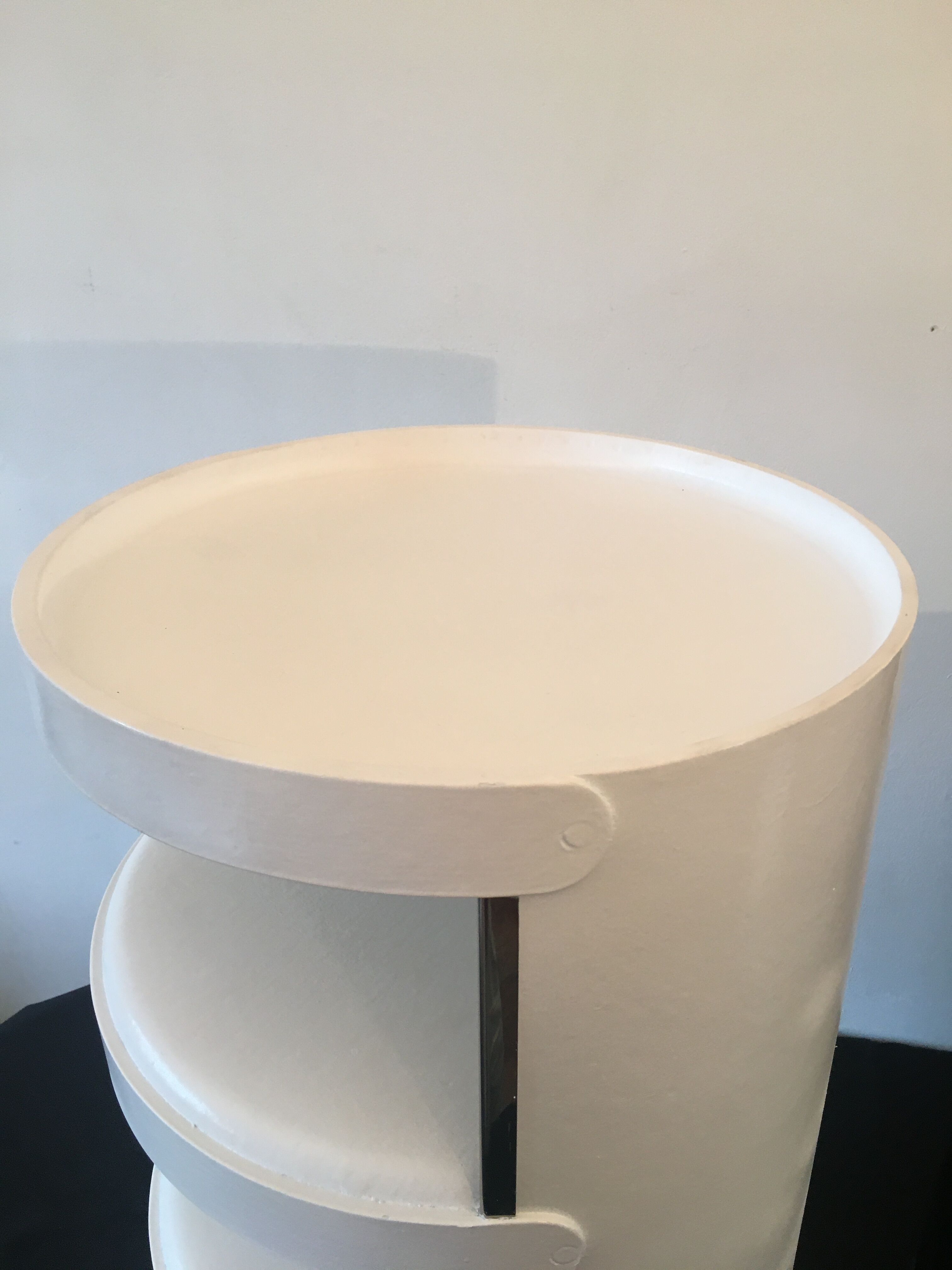 Three bedside tables "bonga" jean louis avril