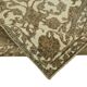 Tapis persan noué à la main vintage des années 1970 298 cm x 340 cm en laine beige