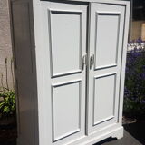 Wardrobe 2 white doors type Petite Parisienne
