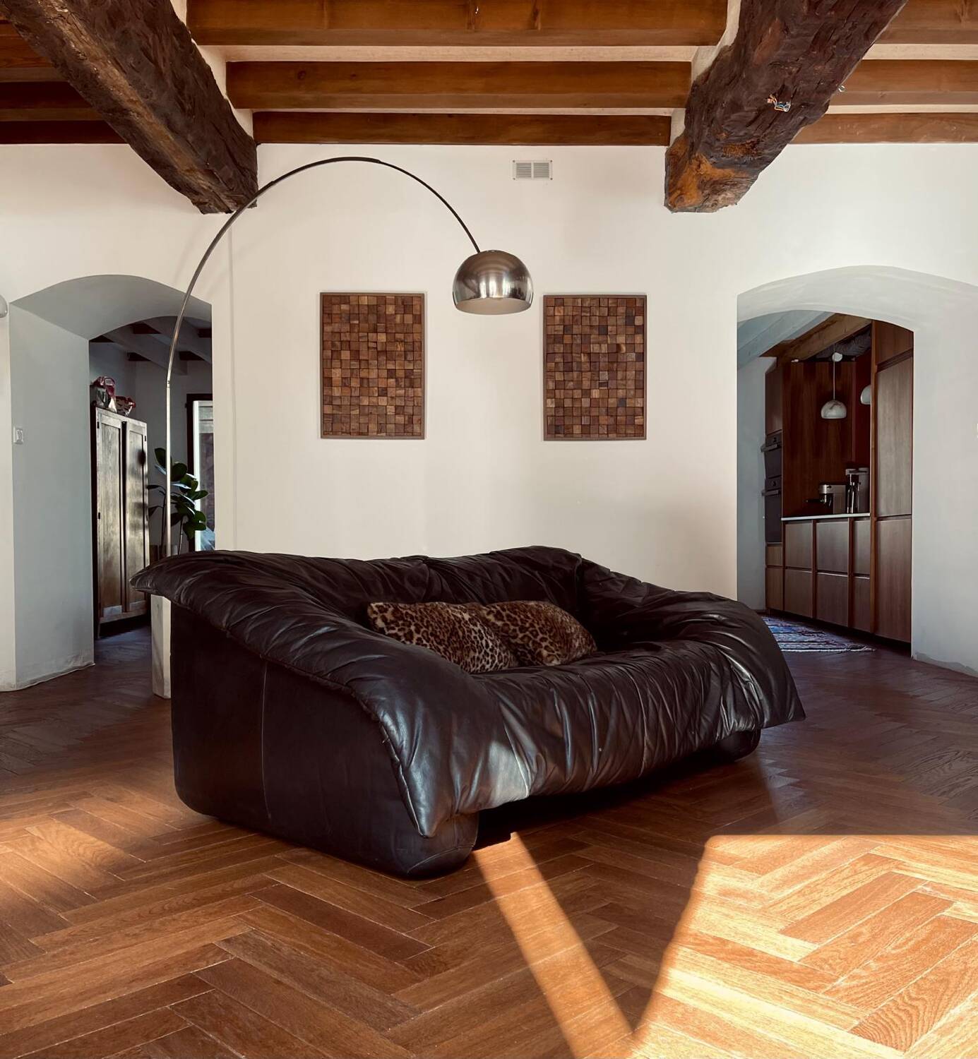 “Flou flou” sofa by Ligne Roset by De Pas, D Urbino, Lomazzi, vintage 80s
