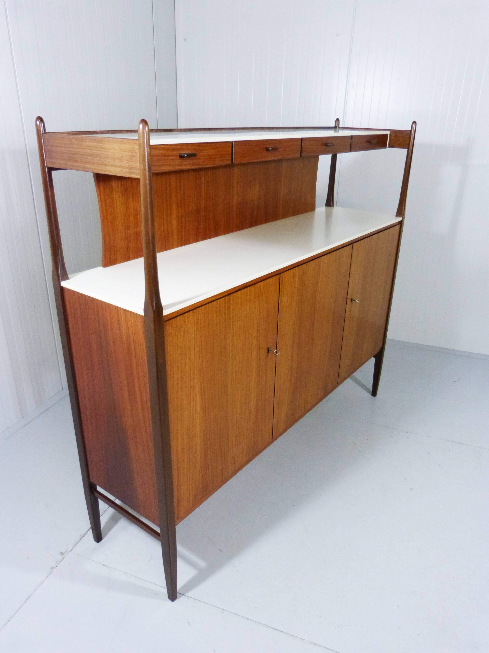 Deutsche Werkstatten Highboard , Germany 1960's