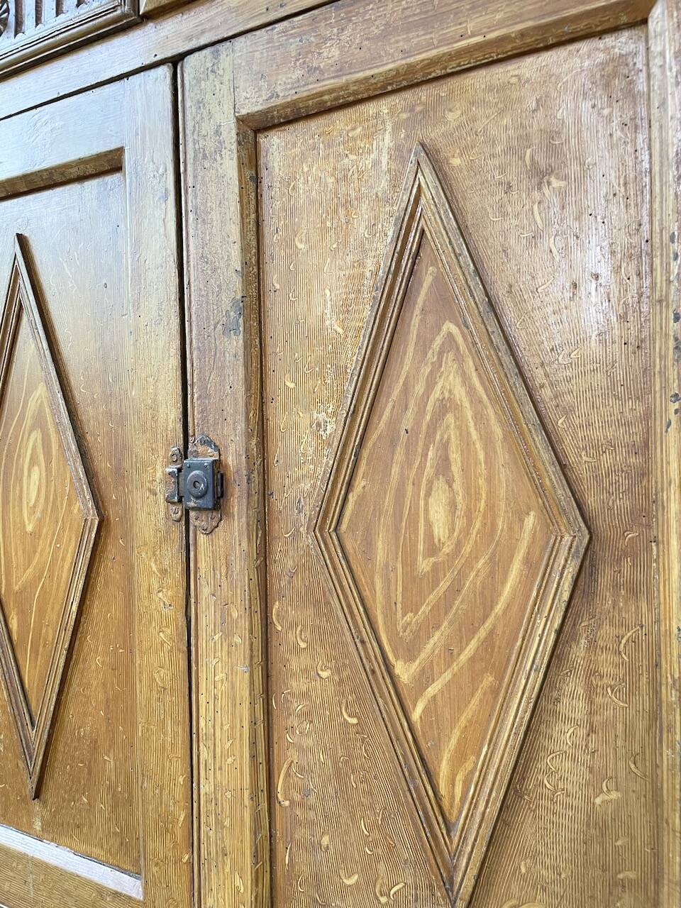 Two-body grocery cabinet, 1900