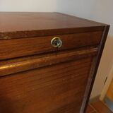 Wooden curtain cabinet