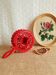 iron candle holder vintage red cellar rat