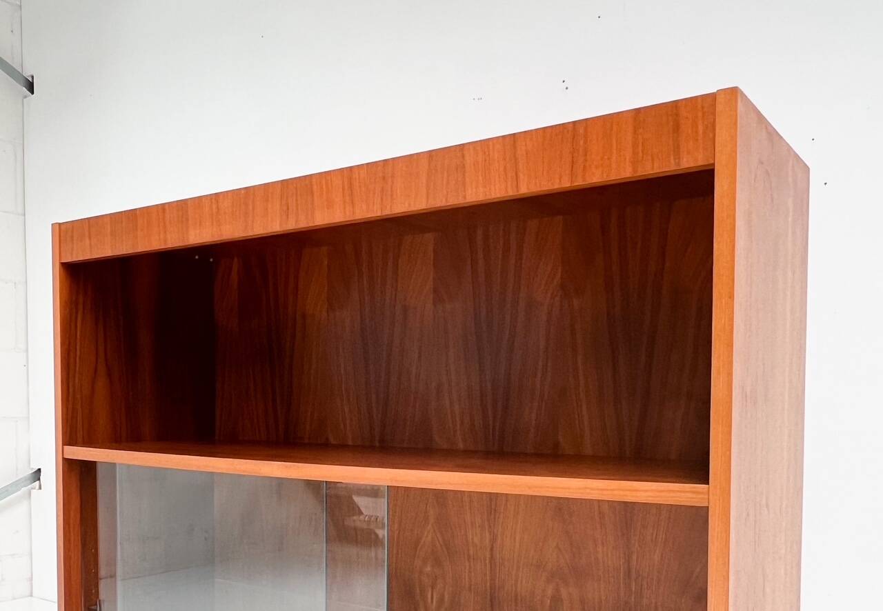 Danish vitrine cabinet 101 cm high, 1970’s