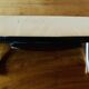 Wooden wall coat rack with vintage mirror - 6 hooks