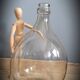 Demijohn 5l transparent
