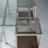 Coffee table and 4 removable side tables