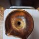 Vintage stoneware candle holder