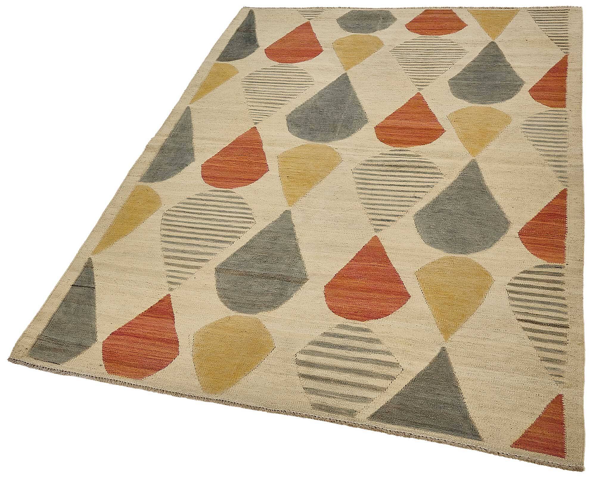 Contemporary Tribal Decorative Kilim 120 cm x 176 cm