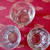 3 old jam jars