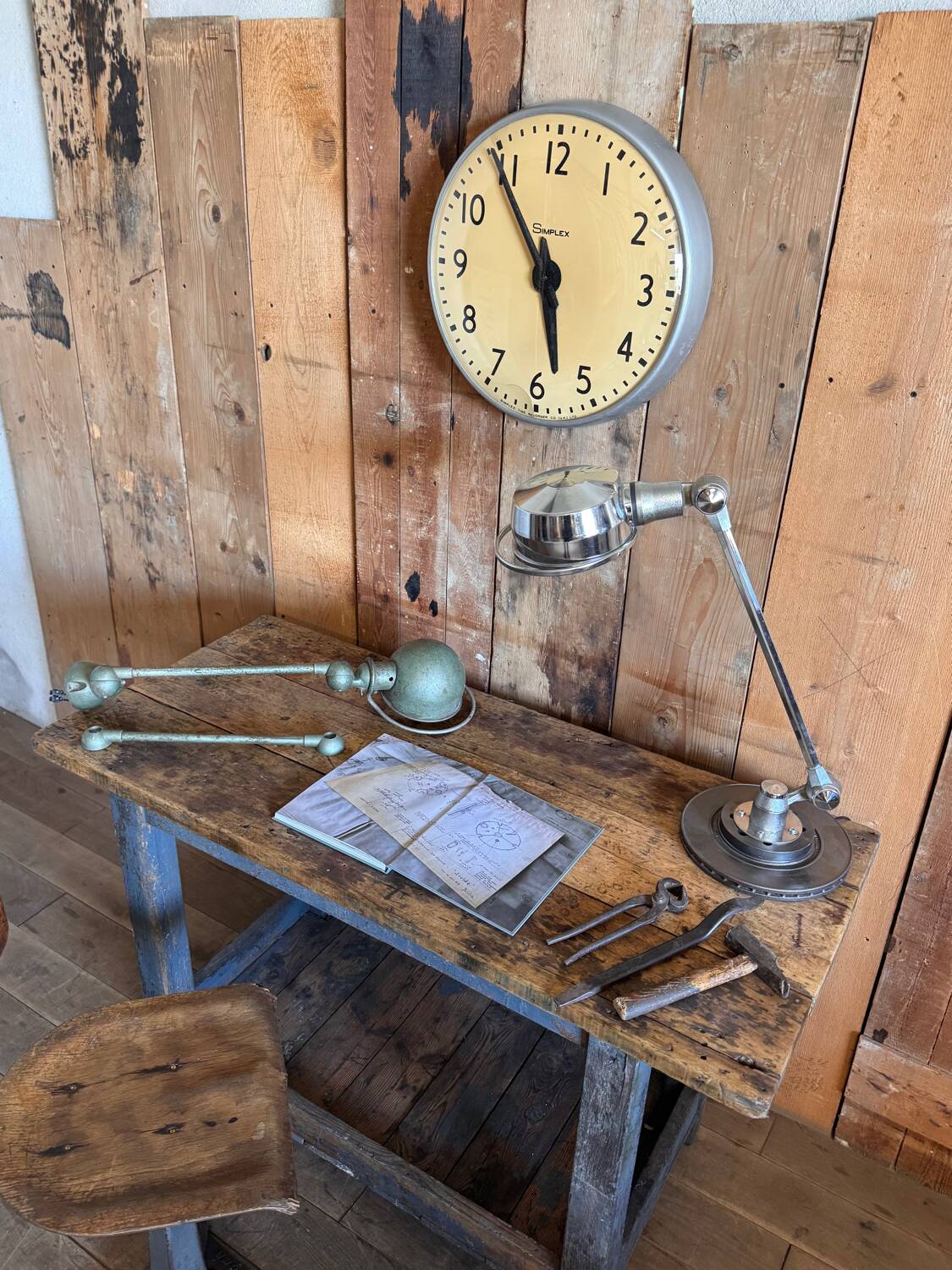 Chaise d’atelier Singer