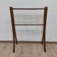 Porte serviette en bois sculpté époque Art Nouveau