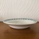 Hollow porcelain dish with rooster pattern
