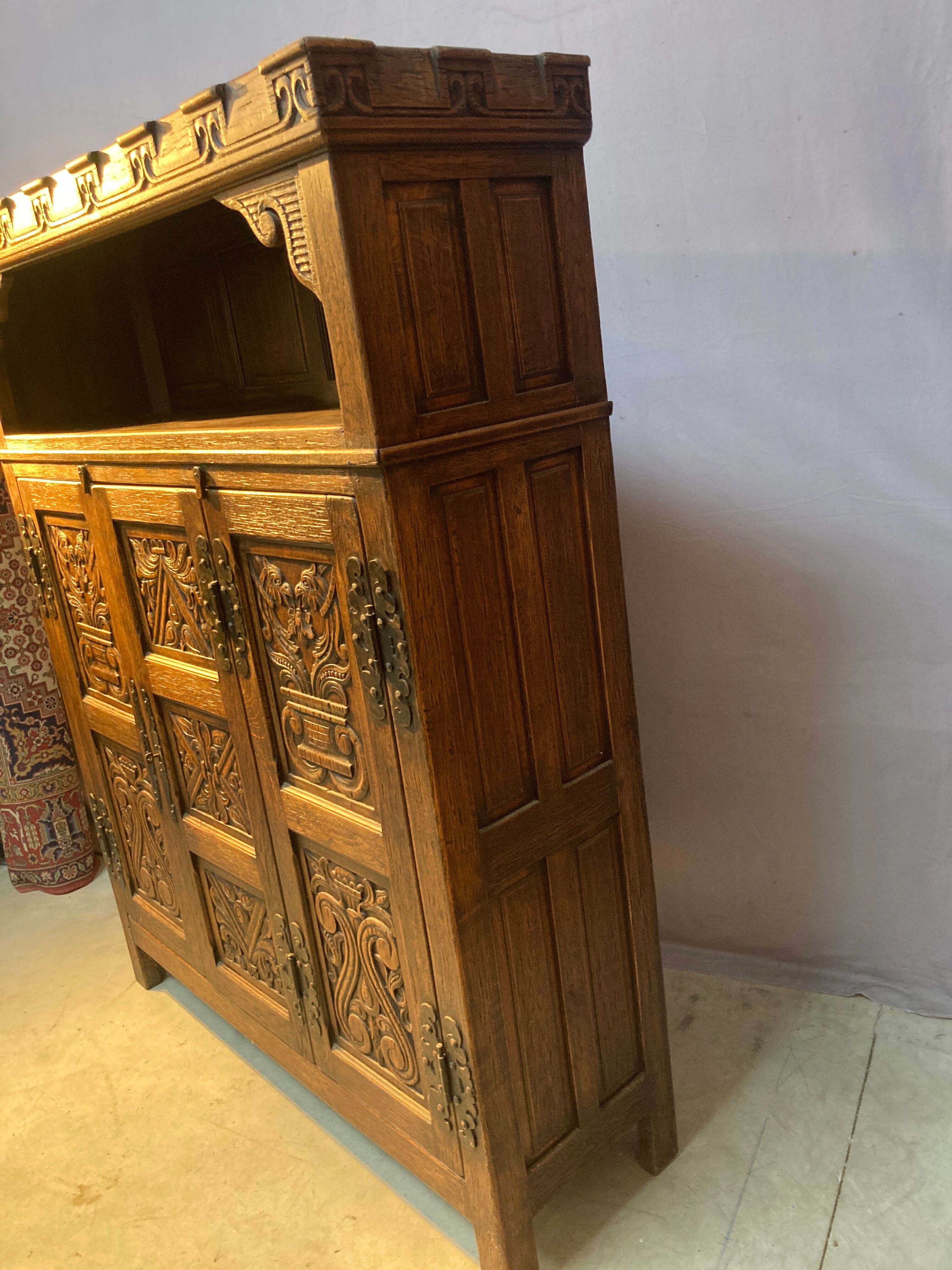 Rustic wardrobe neo renaissance style