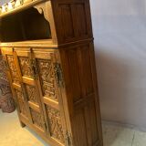 Rustic wardrobe neo renaissance style