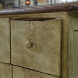 Meuble de métier patiné 24 tiroirs 1950’s