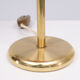 Vintage Set Brass Table Lamps, 1970s