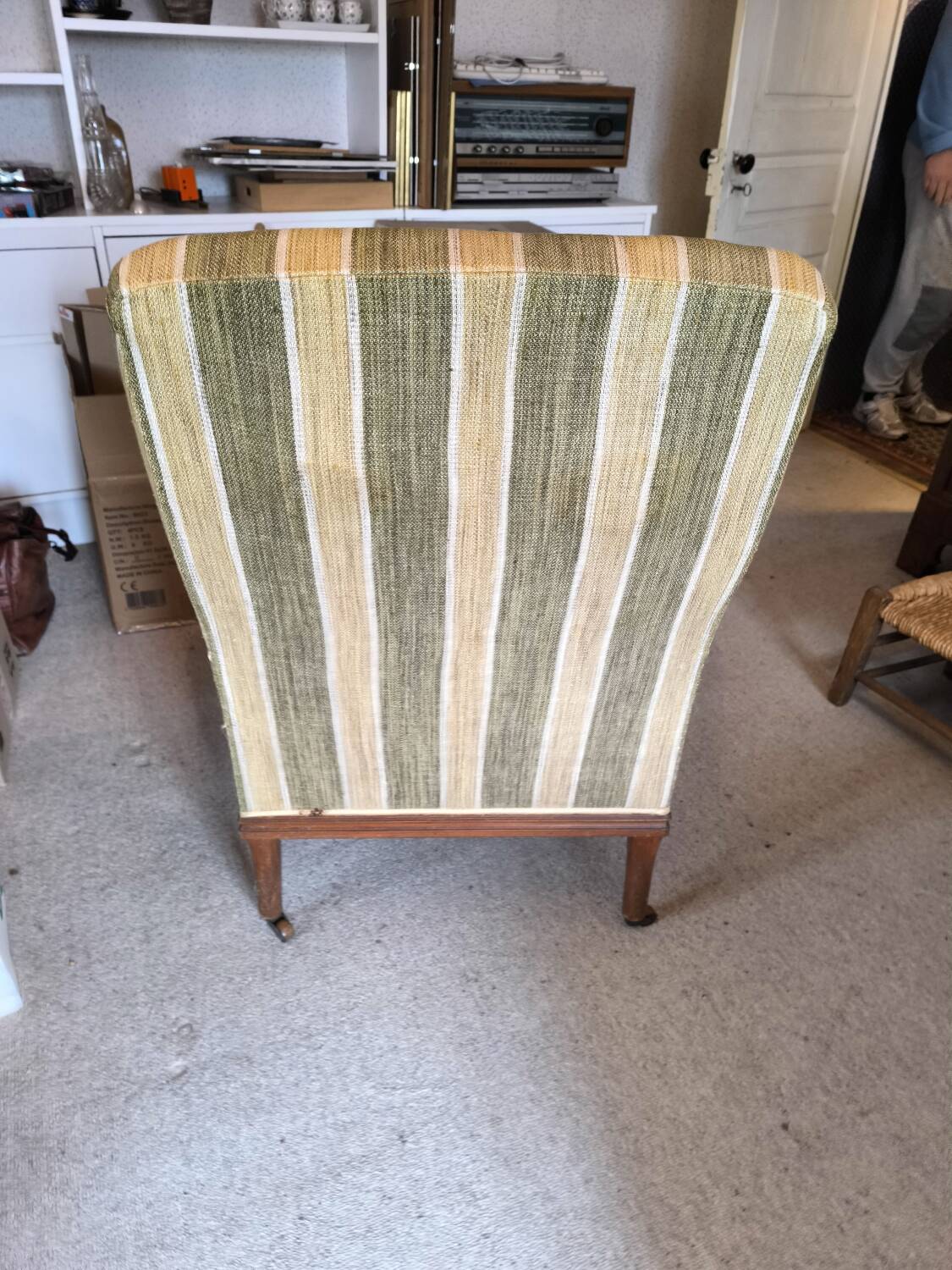 Vintage English armchair