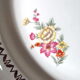 8 assiettes plates KG Lunéville