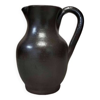 Ceramic pitcher signed Jean Dubost