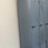 Metal cloakroom cabinet