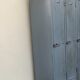 Metal cloakroom cabinet