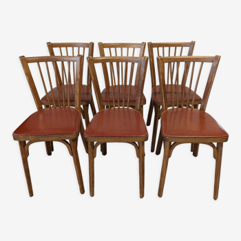 6 baumann bistro chairs