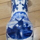 Perfect 30cm Dutch Delft porcelain vase