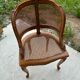 Cane chair in Louis XV style