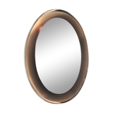 Mirror crystal beveled double shade