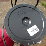 Articulated brown vintage office lamp