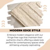 Large Moroccan wool rug 3 x 2 m