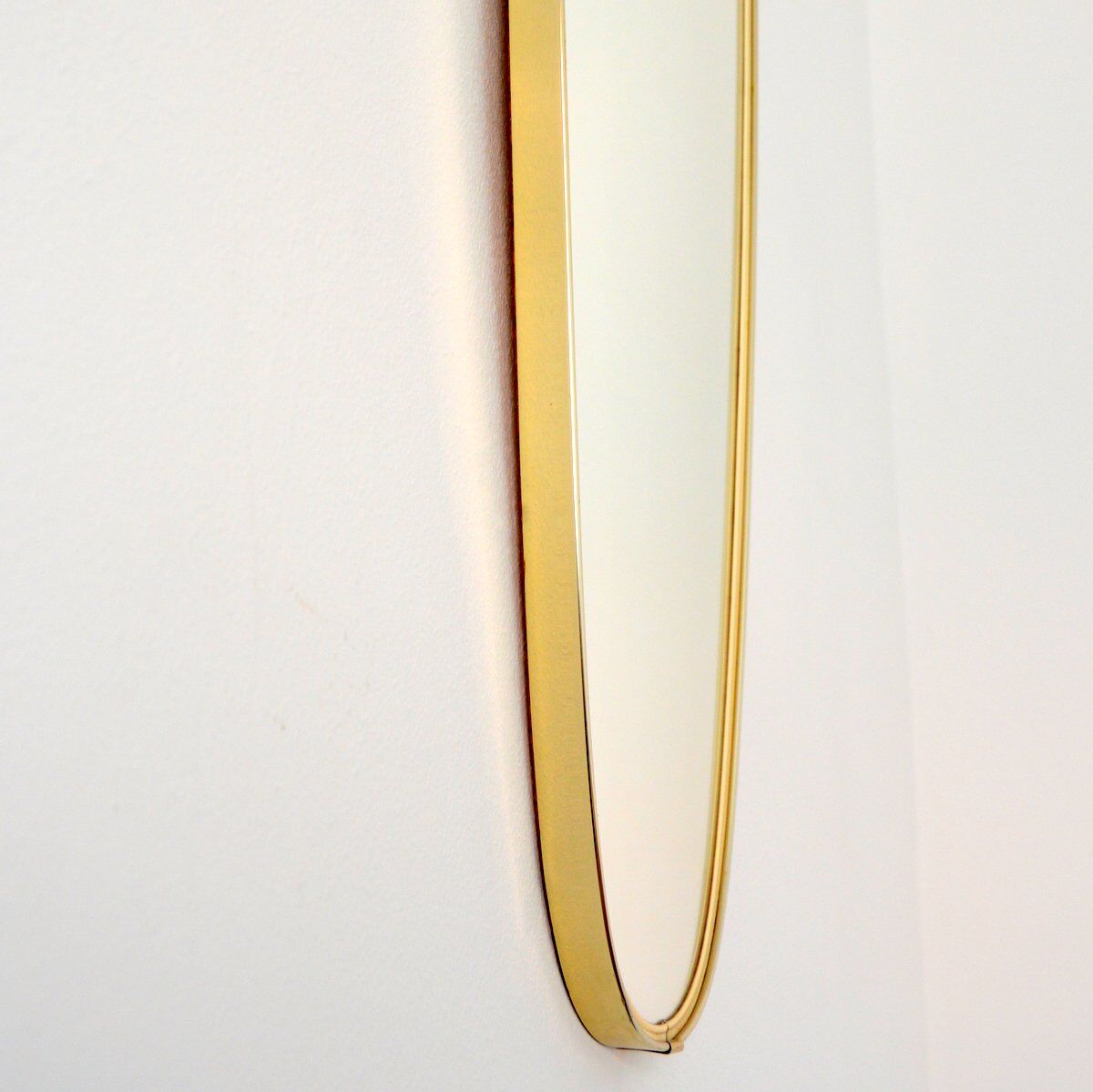 Mirror free form year 50 / 60 vintage 30x78cm