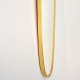 Mirror free form year 50 / 60 vintage 30x78cm