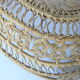 Finely woven wicker basket, late 19th century