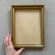 Old gold frame 26x20cm