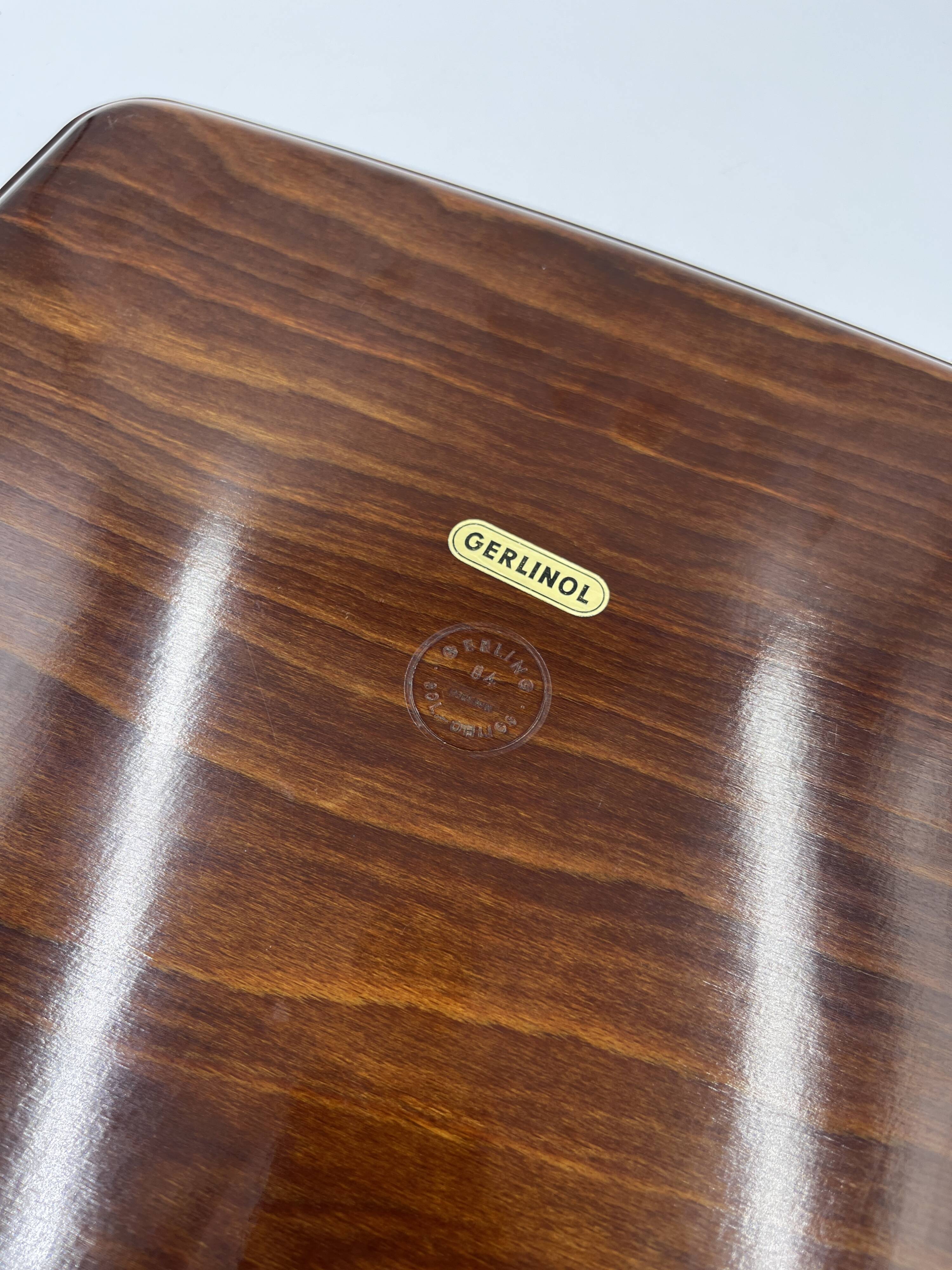 Gerlinol Vintage Walnut Serving Tray