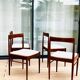 4 chaises Scandinave 1960