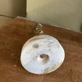 Virgin Mary crowned in metal and brass