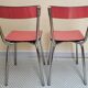 Lot de 2 chaises en formica