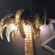 Palm wall sconce