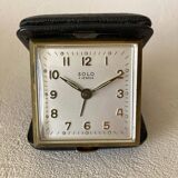 Solo 4 Jewels Black Travel Alarm Clock