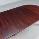 Henning Kjaernulf dining table in rosewood Soro Stole Denmark 1960