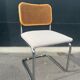 Chaise B32 Marcel Breuer Cesca tissu bouclette