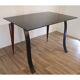 Bureau minimaliste en acier et bois