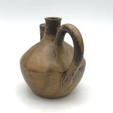 Pichet old porcelain stoneware jug vase from puisaye signed paul jeanneney